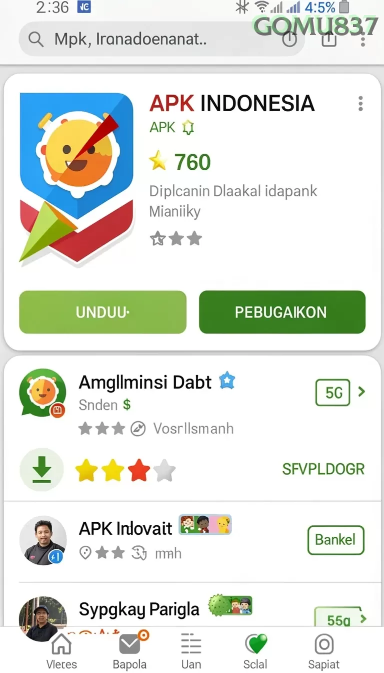 Cuplikan layar PESGSLOT — halaman utama